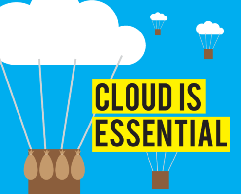 Think of the Cloud as a Utility - Why The Cloud is an Essential Service for Information Based Companies
