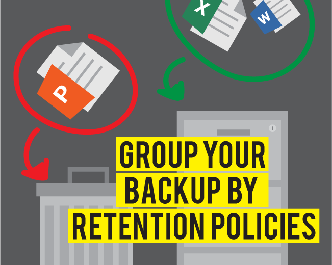 Categories of Data and Retention Policies