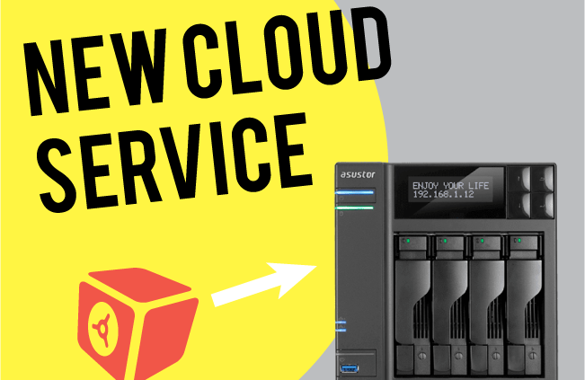 ASUSTOR and DataDepostiBox New Cloud Service